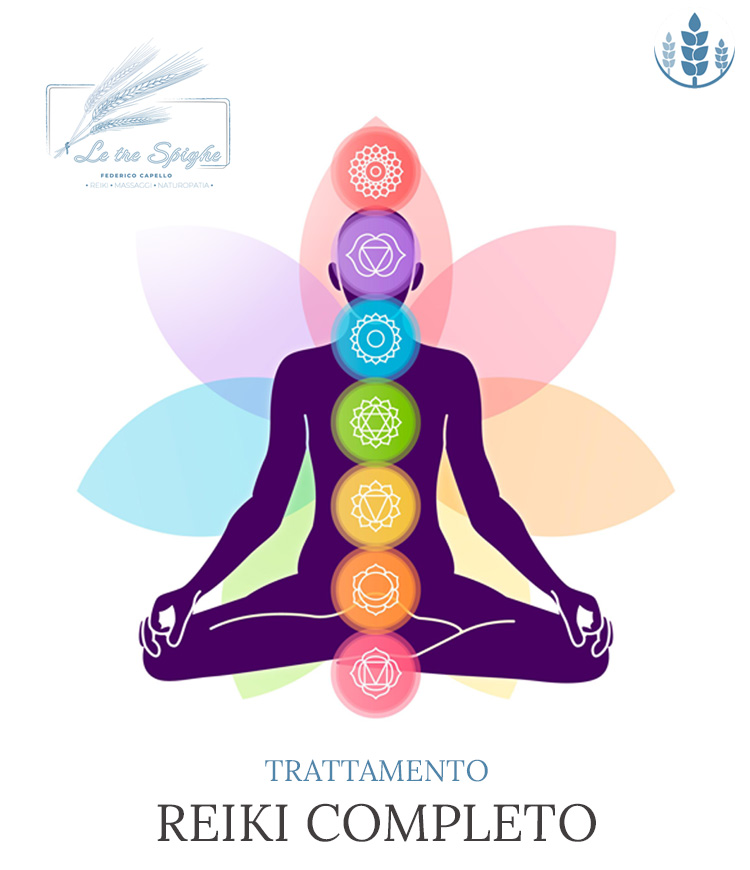 TRATTAMENTO REIKI COMPLETO - Le Tre Spighe