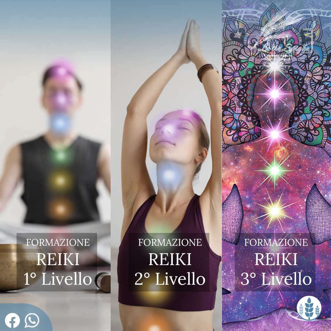 FORMAZIONE LIVELLI REIKI - Centro Le Tre Spighe di Federico Capello MASTER REIKI __